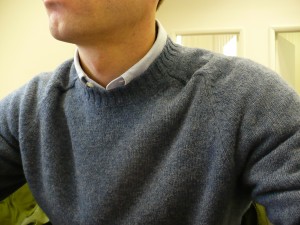 shetland sweater