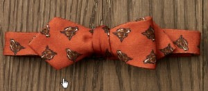 RL Rubgy Fox Bow Tie