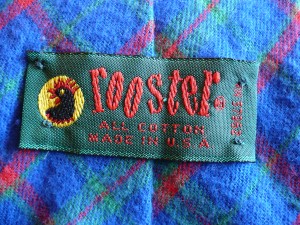 Rooster tie tag