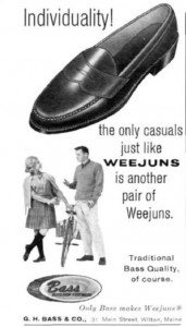 1963 Bass Weejun Ad