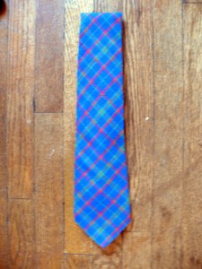 Rooster blue tie