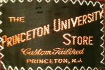 Princeton University Store Clothing Label