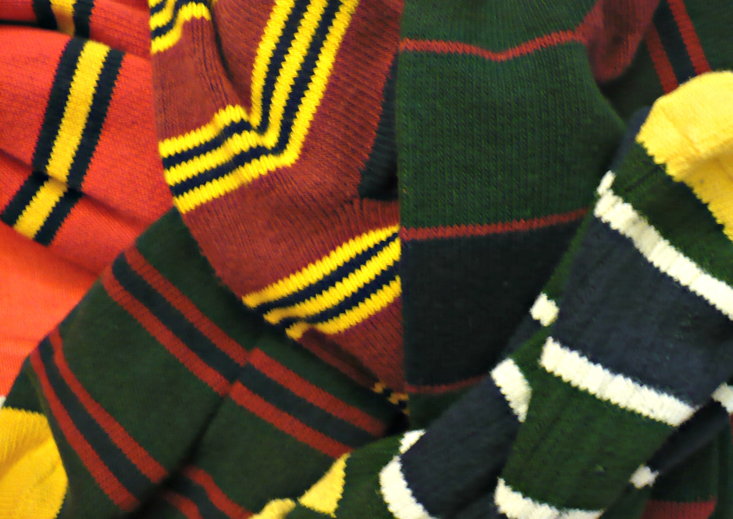 Regimental, Repp, & Rugby Striped Socks