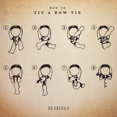 Bearings Bow tie Illustration