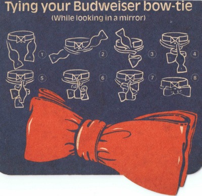 Budweiser - How to tie a bow tie