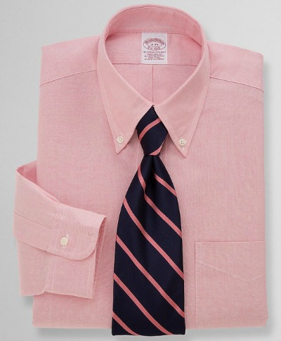 Pink OCBD with Blue & Pink Tie
