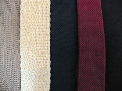 Tie Collection  Knit Close-up
