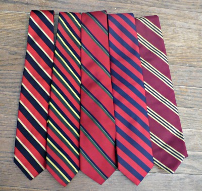  Red Striped Ties