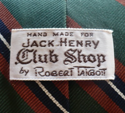 Robert Talbott for Jack Henry