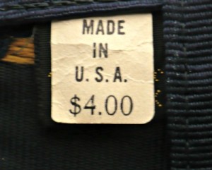 MADE IN U.S. A. Label