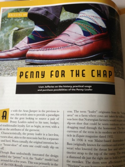 Penny Loafers in Print