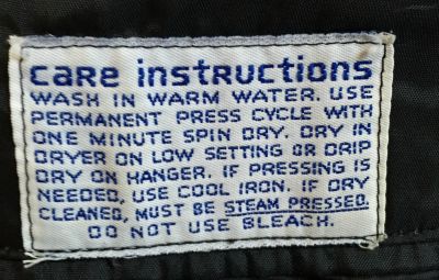 Wash and Wear