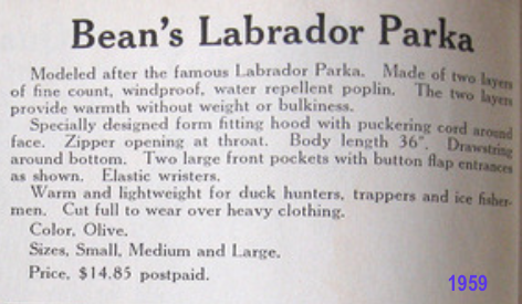 LL Bean Labrador Parka