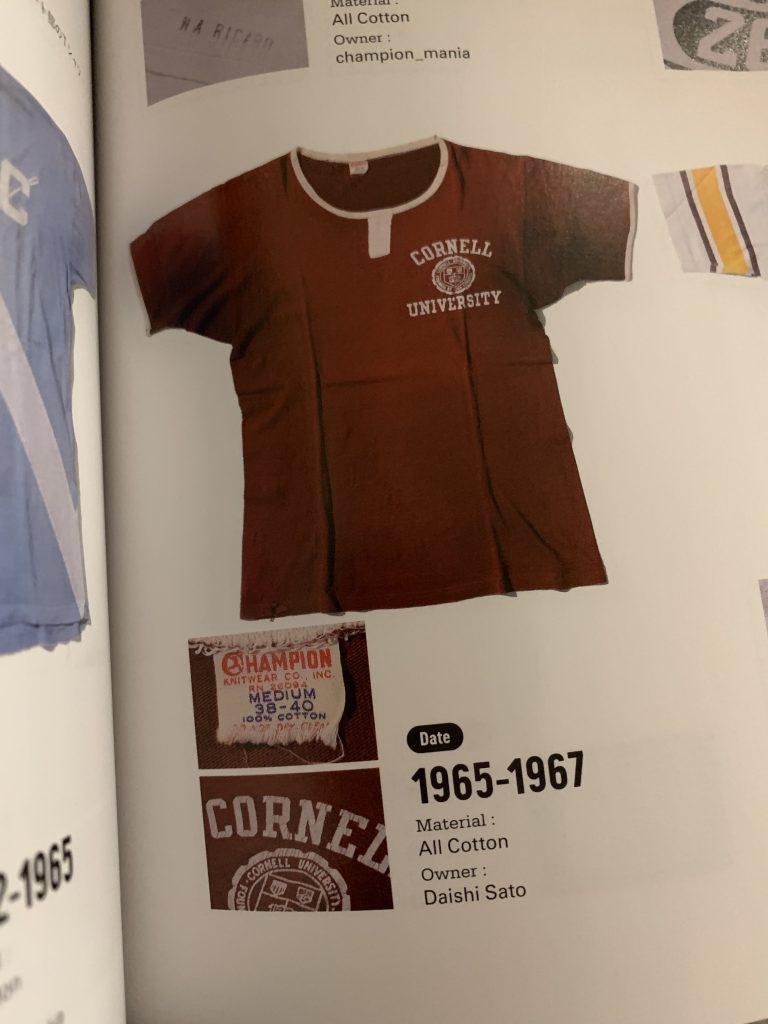1960s Champion Cornell Tshirt
