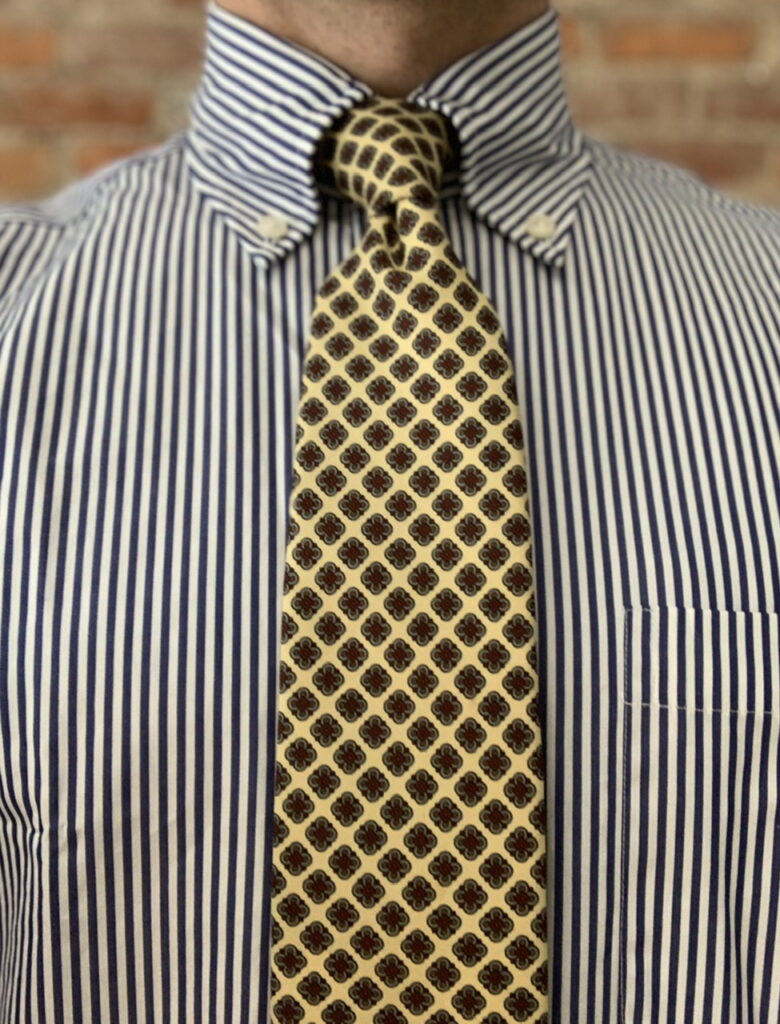 Bengal Stripe with Tie